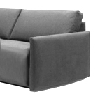 Thin armrest