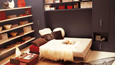 Photo 02, wall bed in night possition
