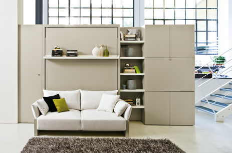 Nuovoliola 10 pull down bed with sofa