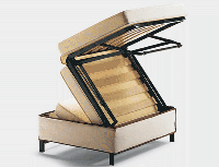 Bill ottoman bed movment